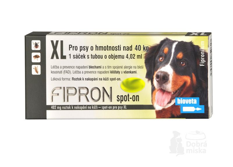 Fipron 402mg Spot-On Dog XL BIOVETA