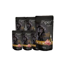 Piper with Chicken Hearts and Brown Rice 150g