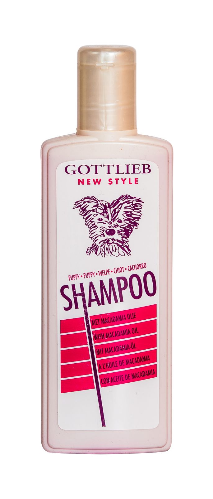 Gottlieb Puppy šampon 300ml - pro štěňata s makadamovým olejem Beeztees