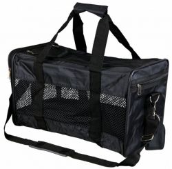 Nylonová přepravní taška RYAN 26×27×47cm, do 9kg, černá