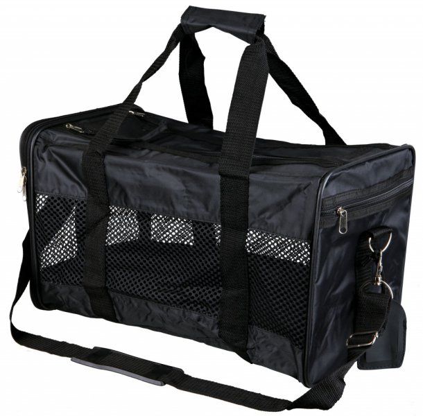 Nylonová přepravní taška RYAN 26×27×47cm, do 9kg, černá TRIXIE