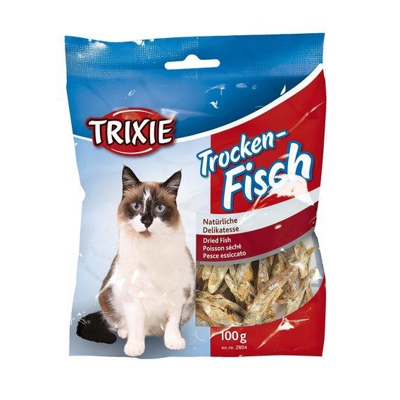 Sušené rybičky, pamlsek pro kočky 50g TRIXIE