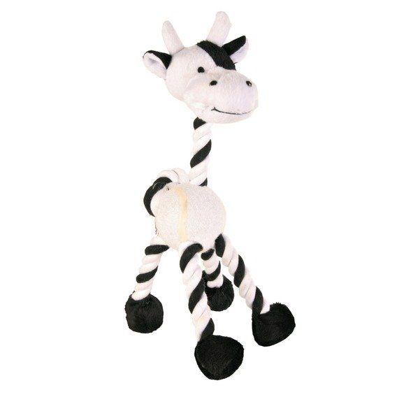 Žirafa/kravička s tenisovým míčem 28cm TRIXIE