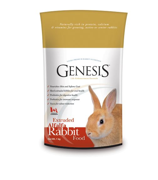 GENESIS RABBIT FOOD ALFALFA 2kg granulované k.pro králíky