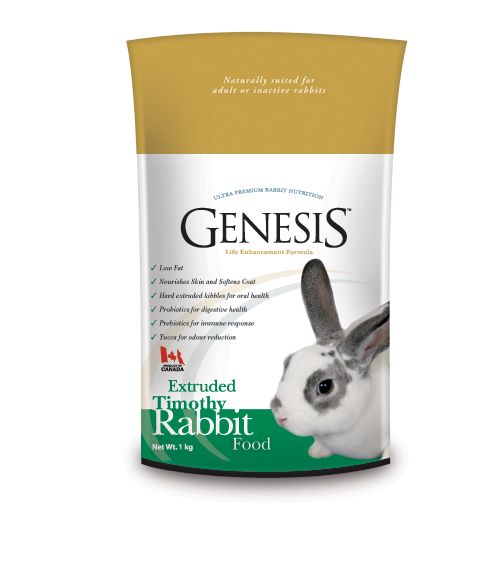 GENESIS TIMOTHY RABBIT FOOD 1kg granulované k.pro králíky