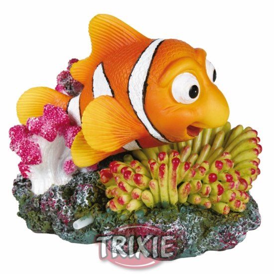 Korál s barevnou rybou 12x10 cm Trixie
