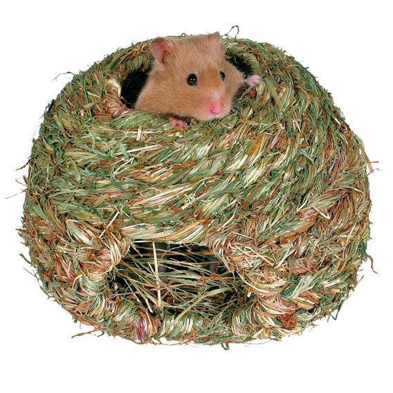 Pelíšek - travní hnízdo VELKÉpro myši, křečky 16cm TRIXIE