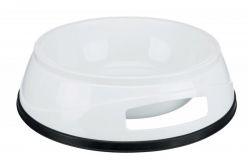 Plastová HEAVY miska s gumovým okrajem 0,5 l / 14 cm