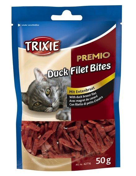Premio DUCK FILET BITES - kousky kachních prsíček 50 g TRIXIE