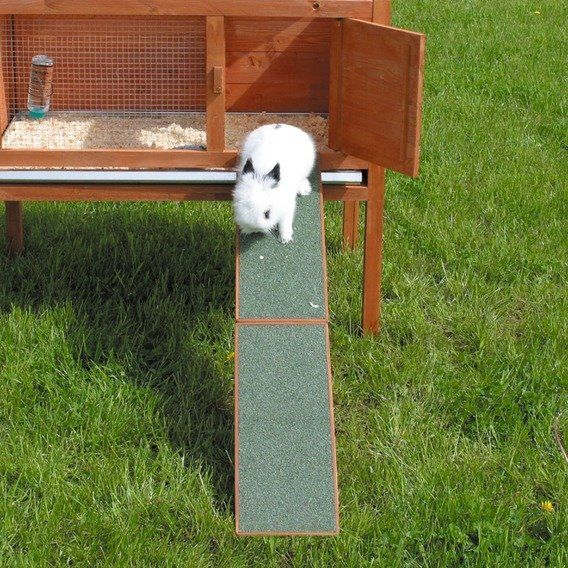 Dřevěná rampa k rampám, domečkům a králíkárnám 20 x 50 cm TRIXIE