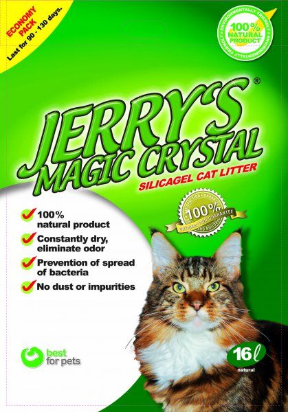 Kočkolit Jerrys Magic Crystals 16l Natural Jerry's