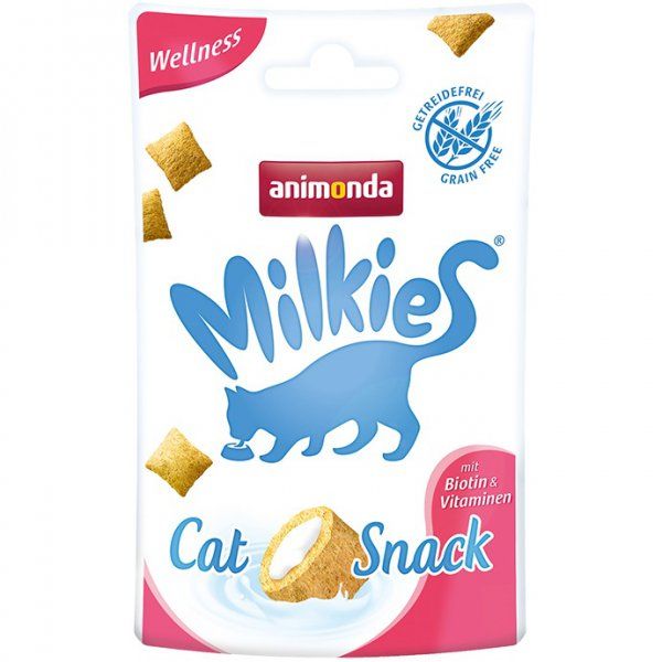 Milkies Cat Snack 120 g WELLESS křupky pro kočky Animonda
