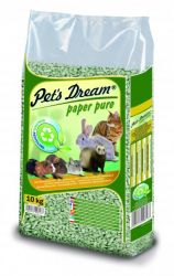 Pets dream - PAPER PUR papírová podestýlka 20 l (10 kg)
