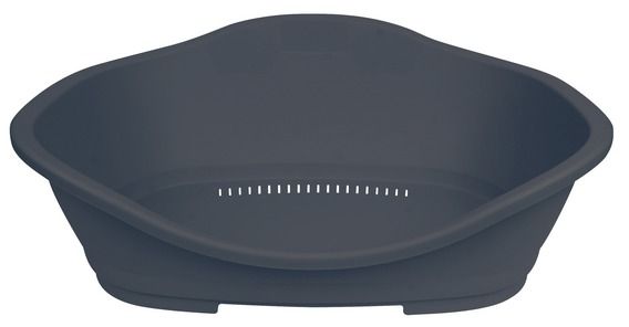 Plastový pelech Sleeper č. 3 s větráním 66/80 cm tmavě šedý TRIXIE