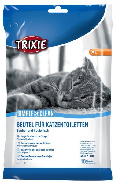 Sáčky pro kočičí WC XL 56x71 (10 ks) TRIXIE