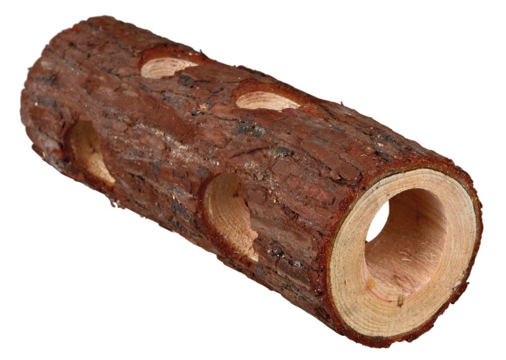 Dřevěný tunel přírodní dřevo pro hlodavce 6 x 20 cm TRIXIE