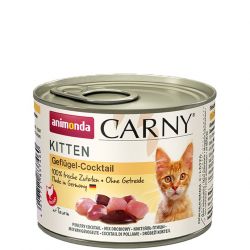 ANIMONDA konzerva CARNY Kitten - hovězí, drůbeží 200g