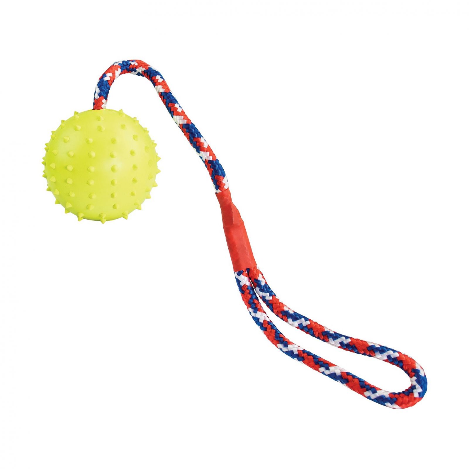 Gumový míč na laně 7 cm, TPR, HipHop HipHop Dog