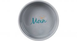 BE NORDIC keramická miska Moin, 0.3 l/ø 12 cm, šedá TRIXIE