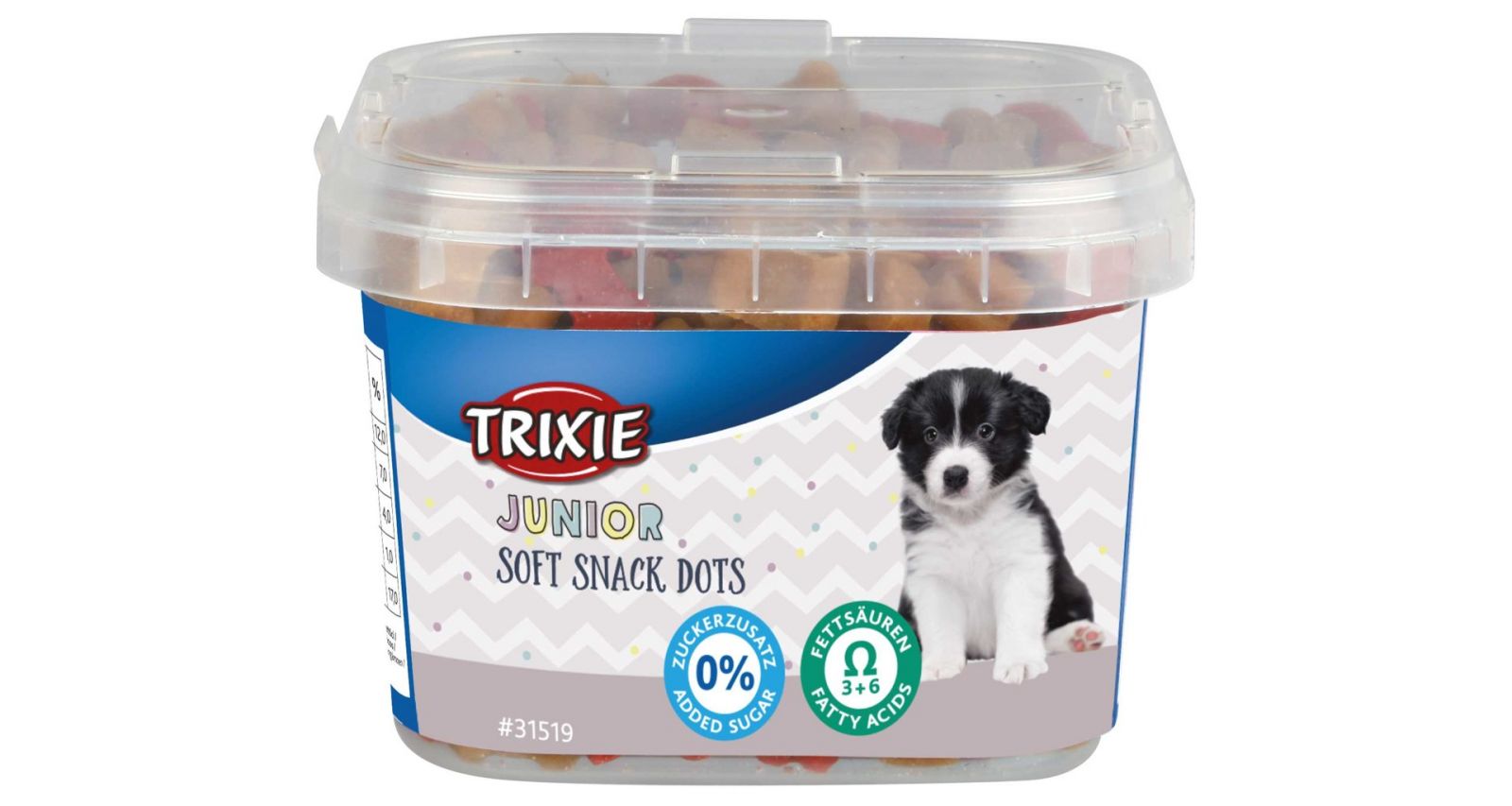 JUNIOR Soft Snack Dots s Omega 3 140g TRIXIE