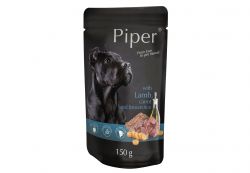 PIPER s jehněčím, mrkví a rýží, kapsička pro psy 150 g