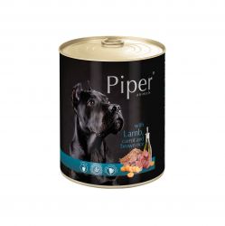PIPER s jehněčím, mrkví a rýží, konzerva pro psy 800g