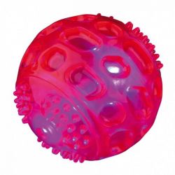 Svítící míček, termoplast. guma (TPR) 6 cm 