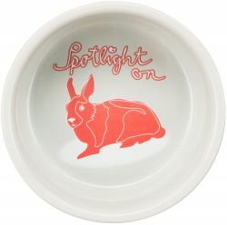 Keramická miska s putníky, pro králíky, 250 ml/ø 11 cm TRIXIE