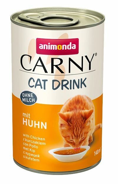 Carny Cat Drink nápoj pro kočky s kuřecím masem 140 ml Animonda