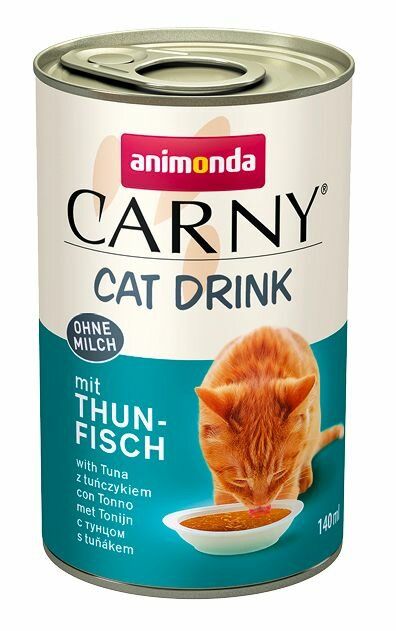 Carny Cat Drink nápoj pro kočky s tuňákem 140 ml Animonda