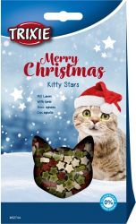 Vánoční hvězdičky s jehněčím, pamlsek pro kočky, 140 g